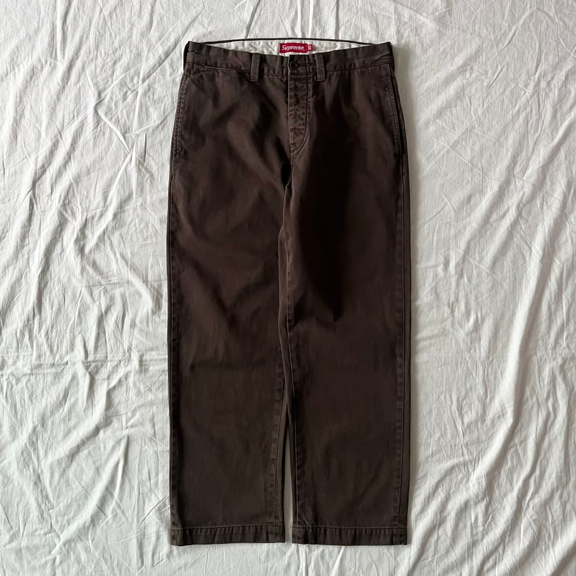 슈프림 핀업 치노 팬츠 브라운 상품이미지2
