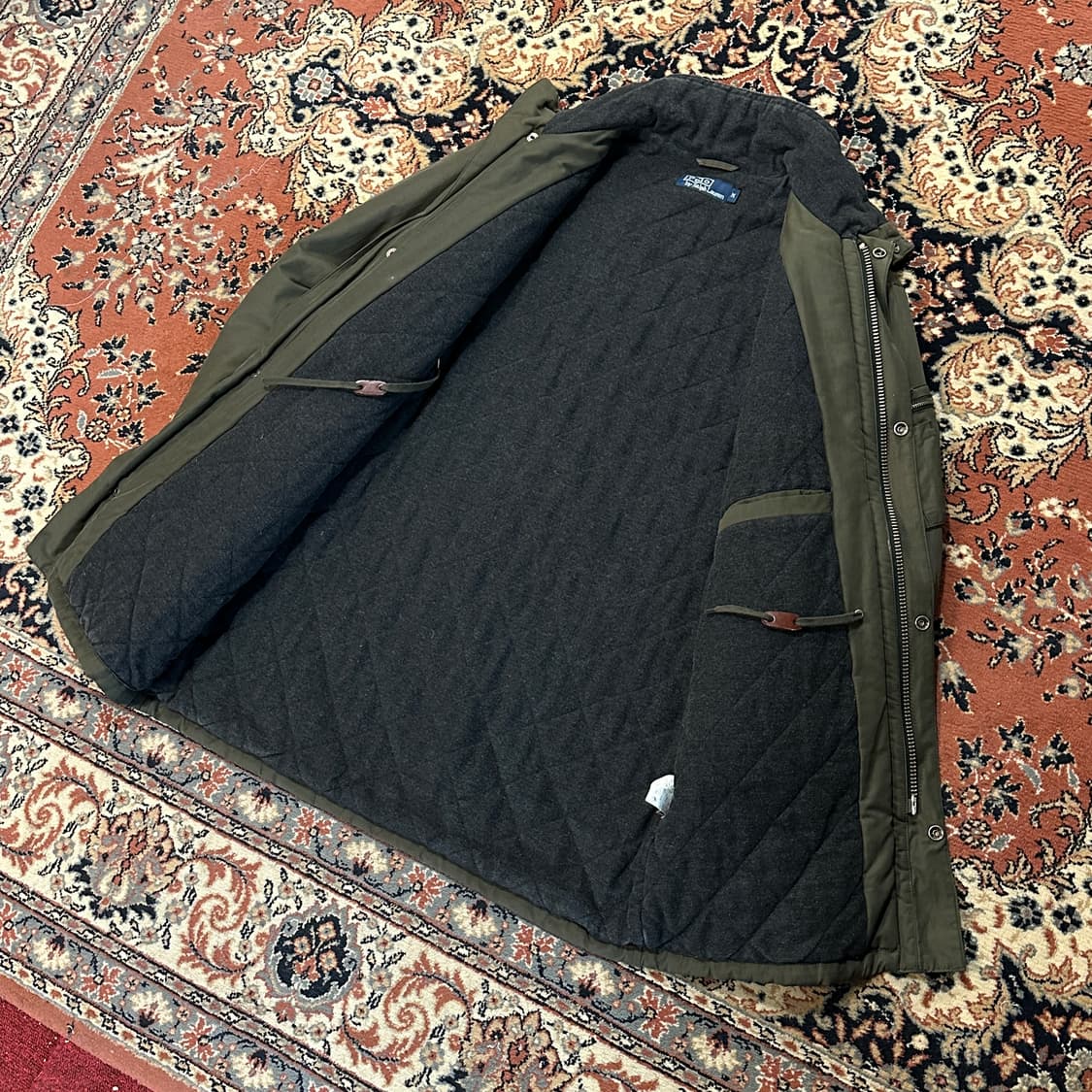 폴로 랄프로렌 m65 필드자켓 카키 (L) 상품이미지7