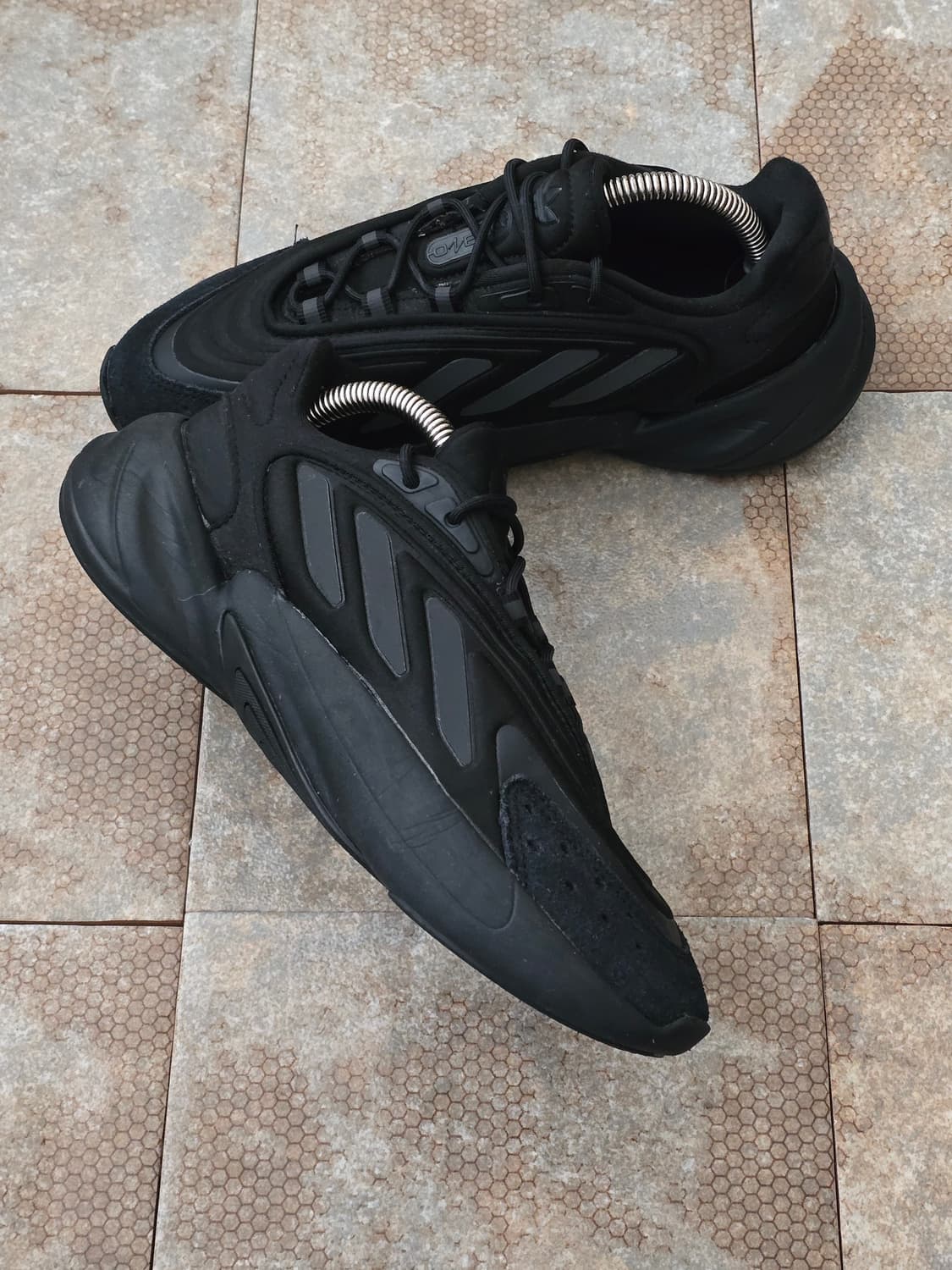 (230)아디다스 오젤리아 트리플 블랙 상품이미지4