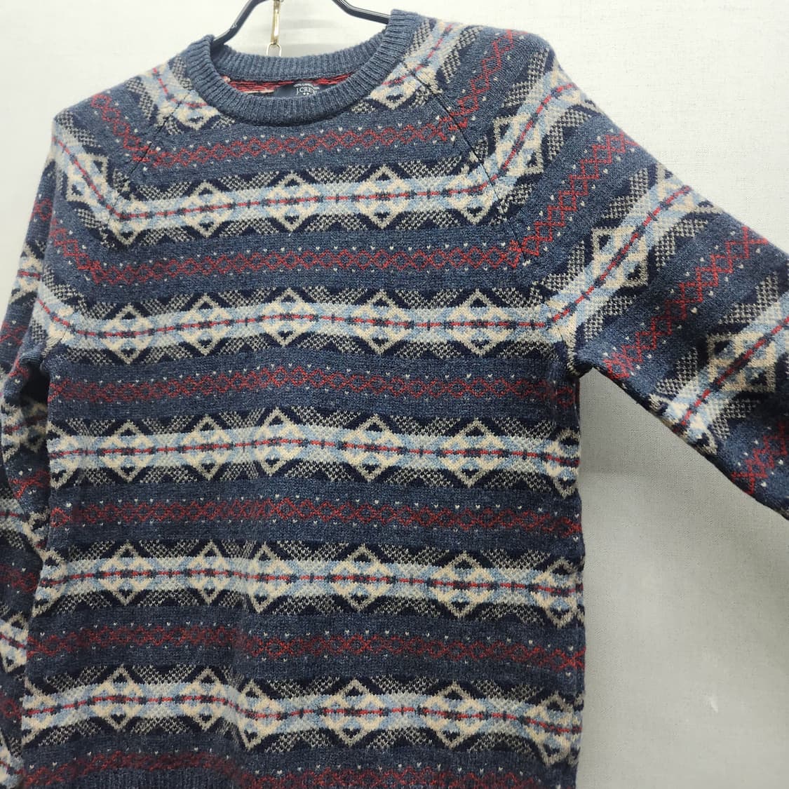 제이크루 페어아일 패턴 램스울 니트 S(M) 상품이미지2