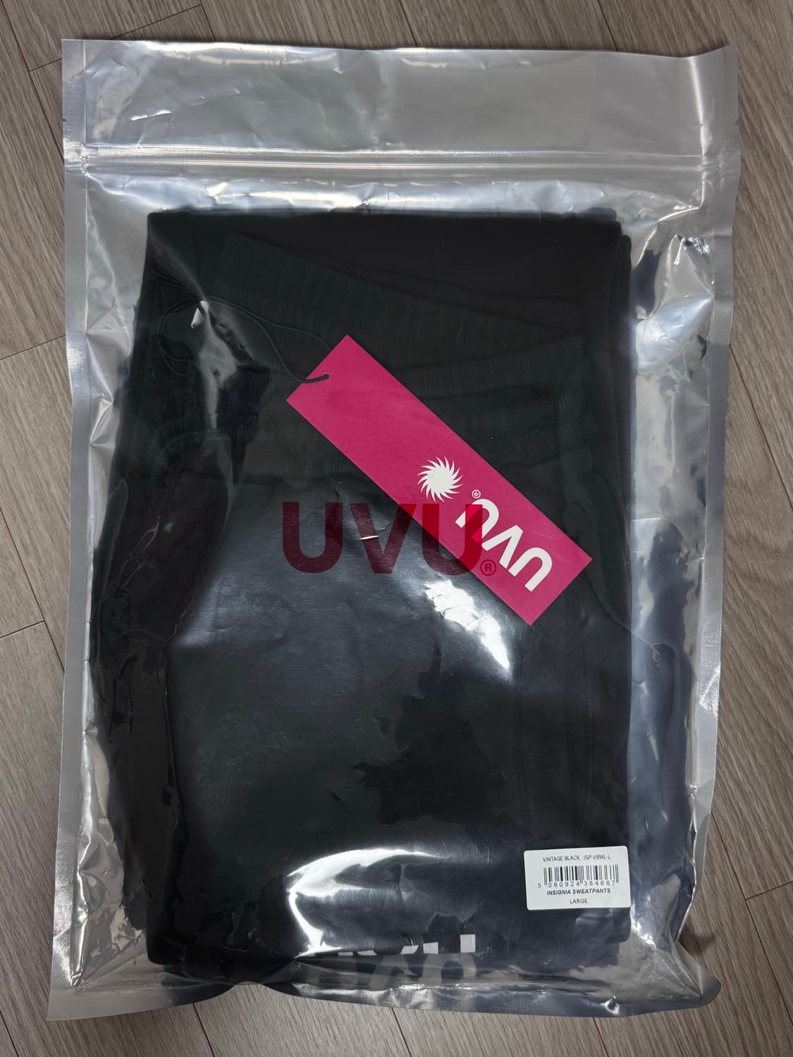 UVU 인시그니아 L 팬츠 블랙 상품이미지1