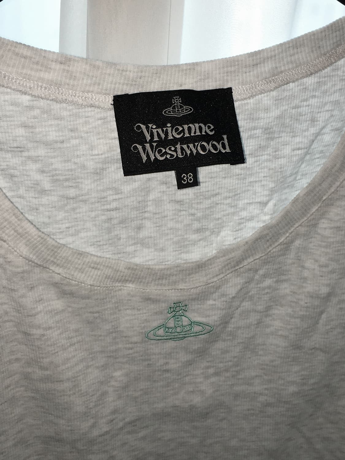 비비안  민트로고 슬리브리스 나시 Vivienne westwood 상품이미지3