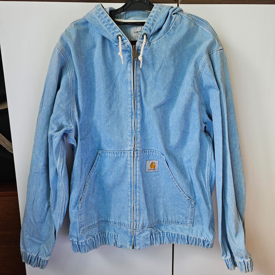 칼하트 빈티지 데님 후드집업 액티브 자켓 공용M 상품이미지1