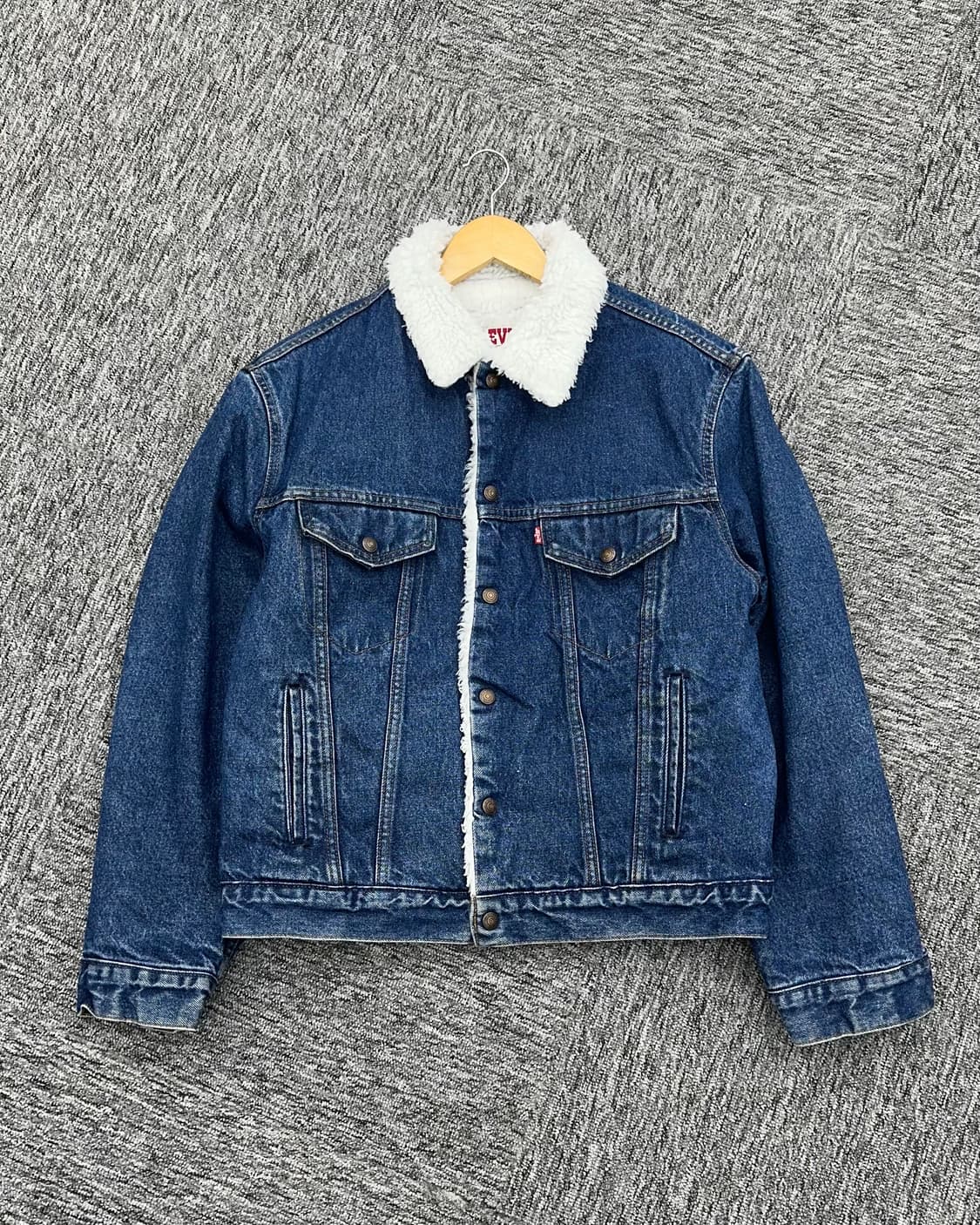 (42)80'S 리바이스 쉐르파 진청-M1325 상품이미지1