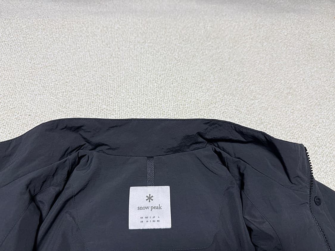 스노우피크 바람막이 자켓 남성용 100사이즈 상품이미지6