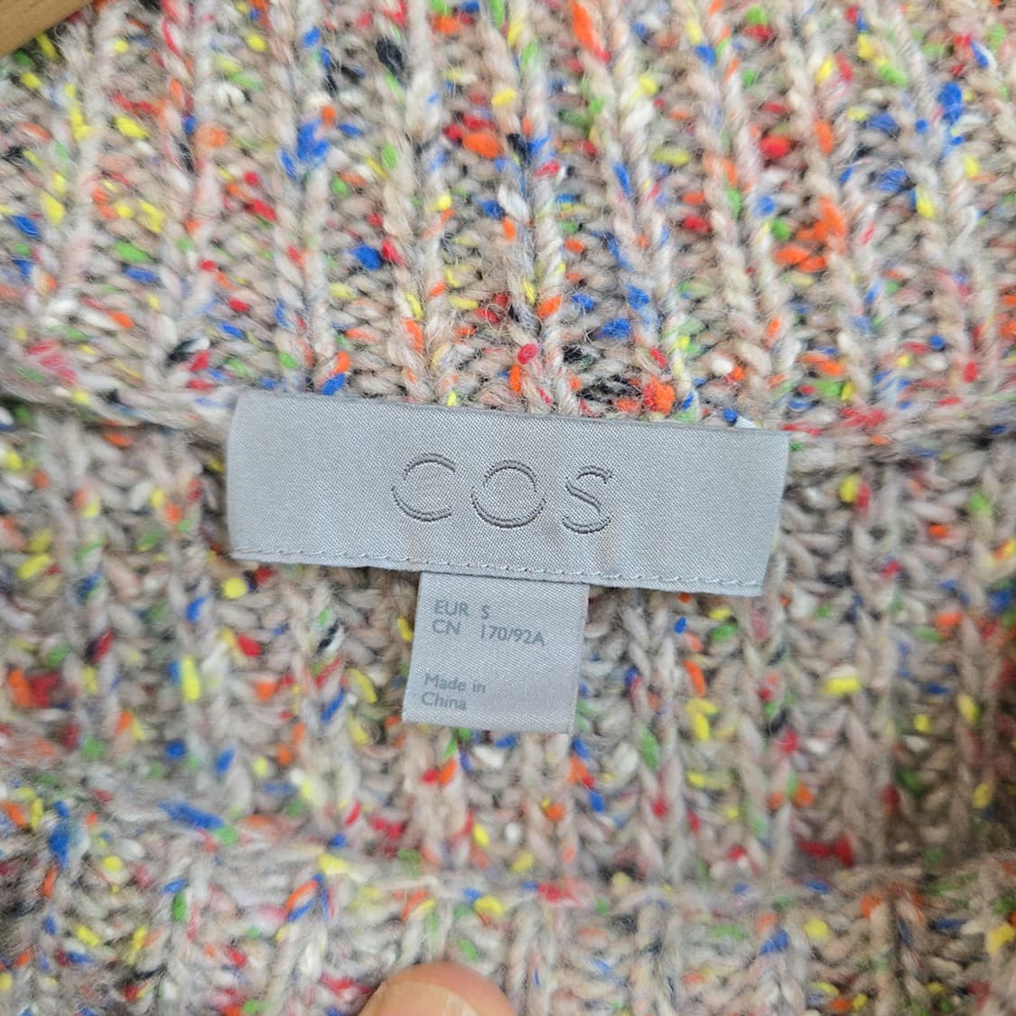코스(COS) 멀티컬러 울 니트 S 상품이미지6
