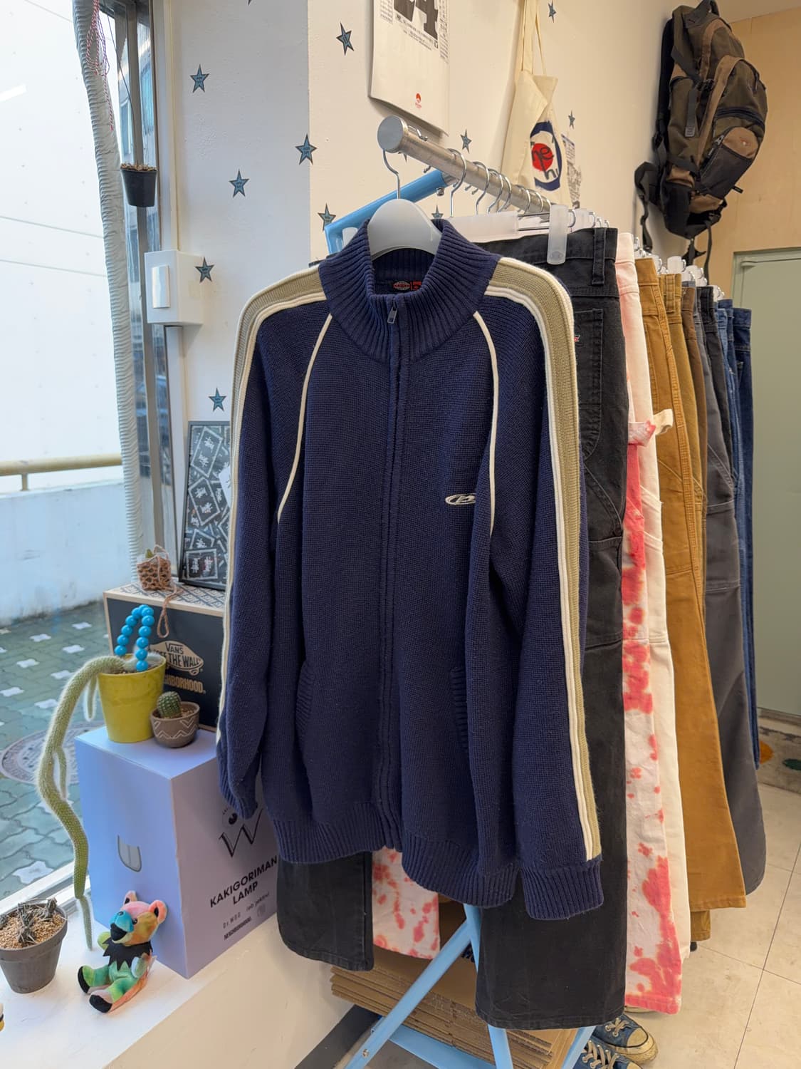 B ONE SOUL knit zipup 상품이미지2