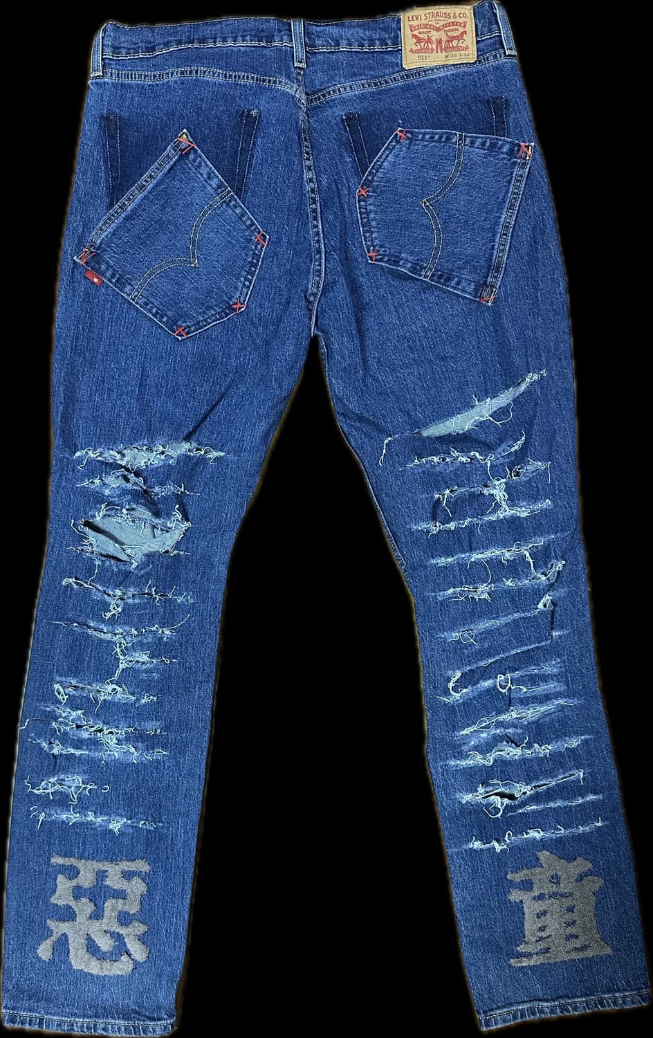 커스텀 리바이스 팬츠 상품이미지1