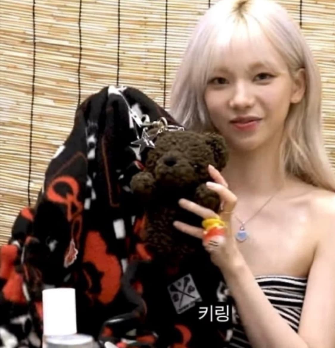 바퀘라 테디베어 키링 상품이미지2