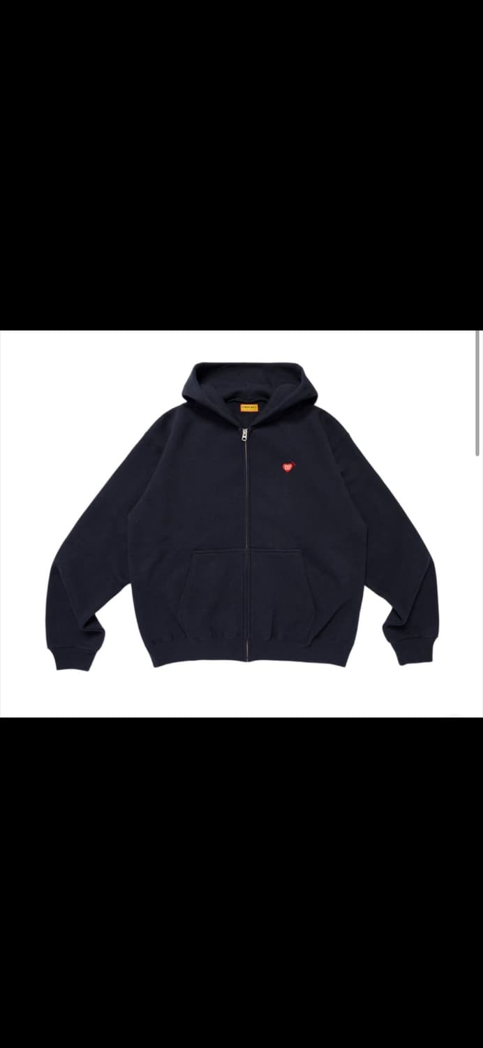 <새상품> 휴먼메이드 후드집업 네이비 2XL 상품이미지1