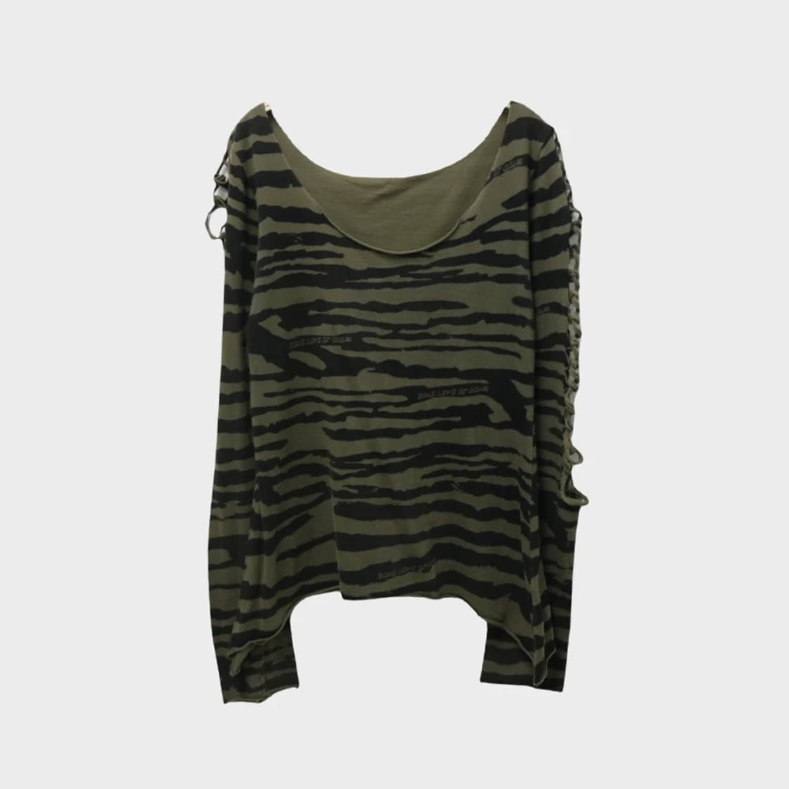 J&R y2k 지브라 티셔츠 61759 상품이미지1