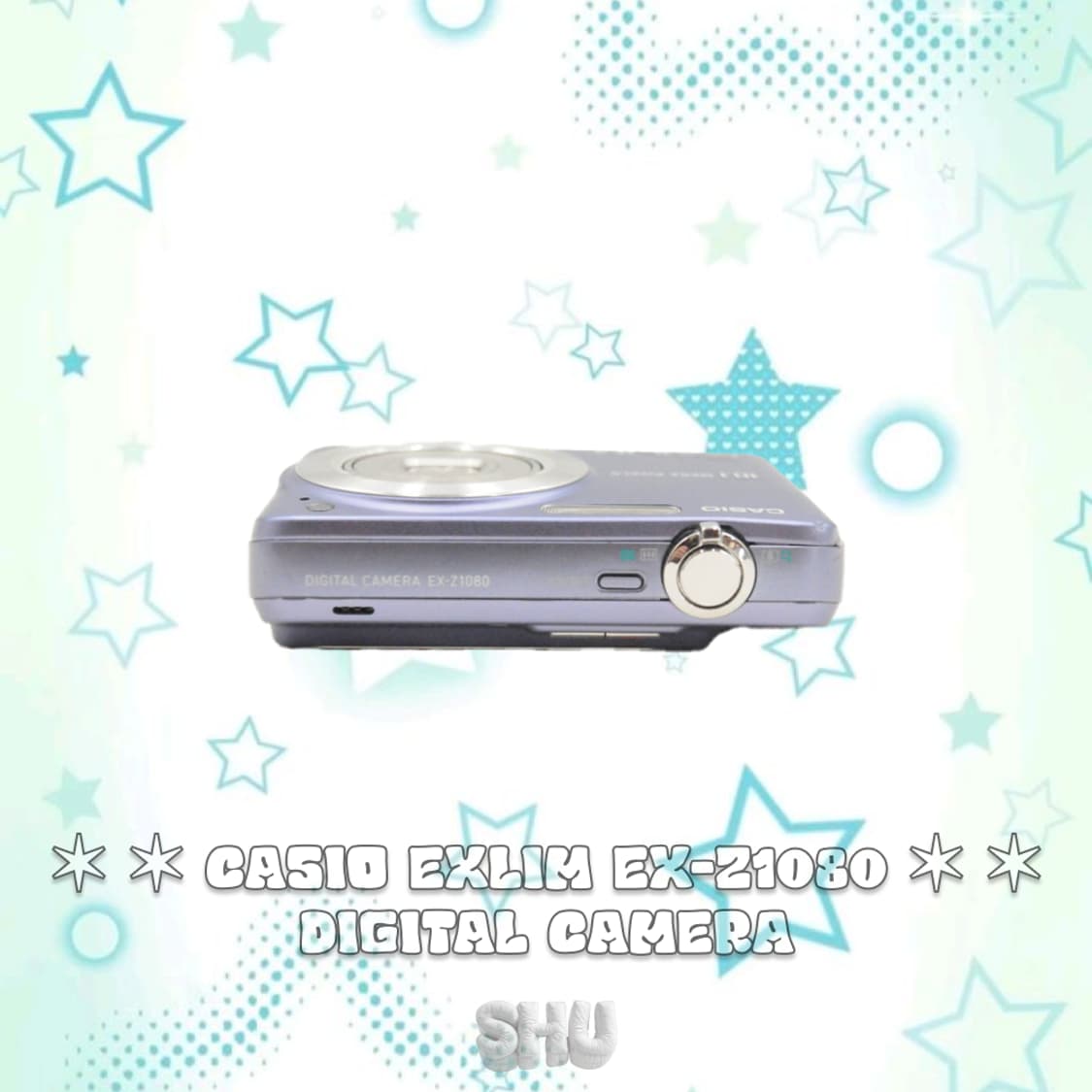 카시오 엑슬림 EX-Z1080 빈티지 디카 블루 상품이미지6