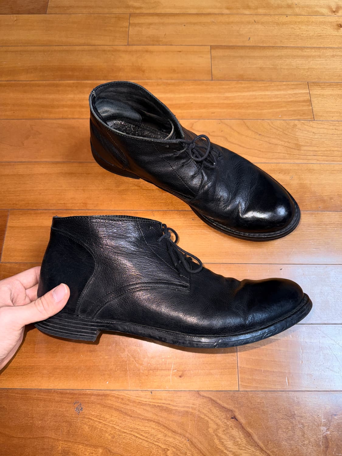 Leather boots 상품이미지3