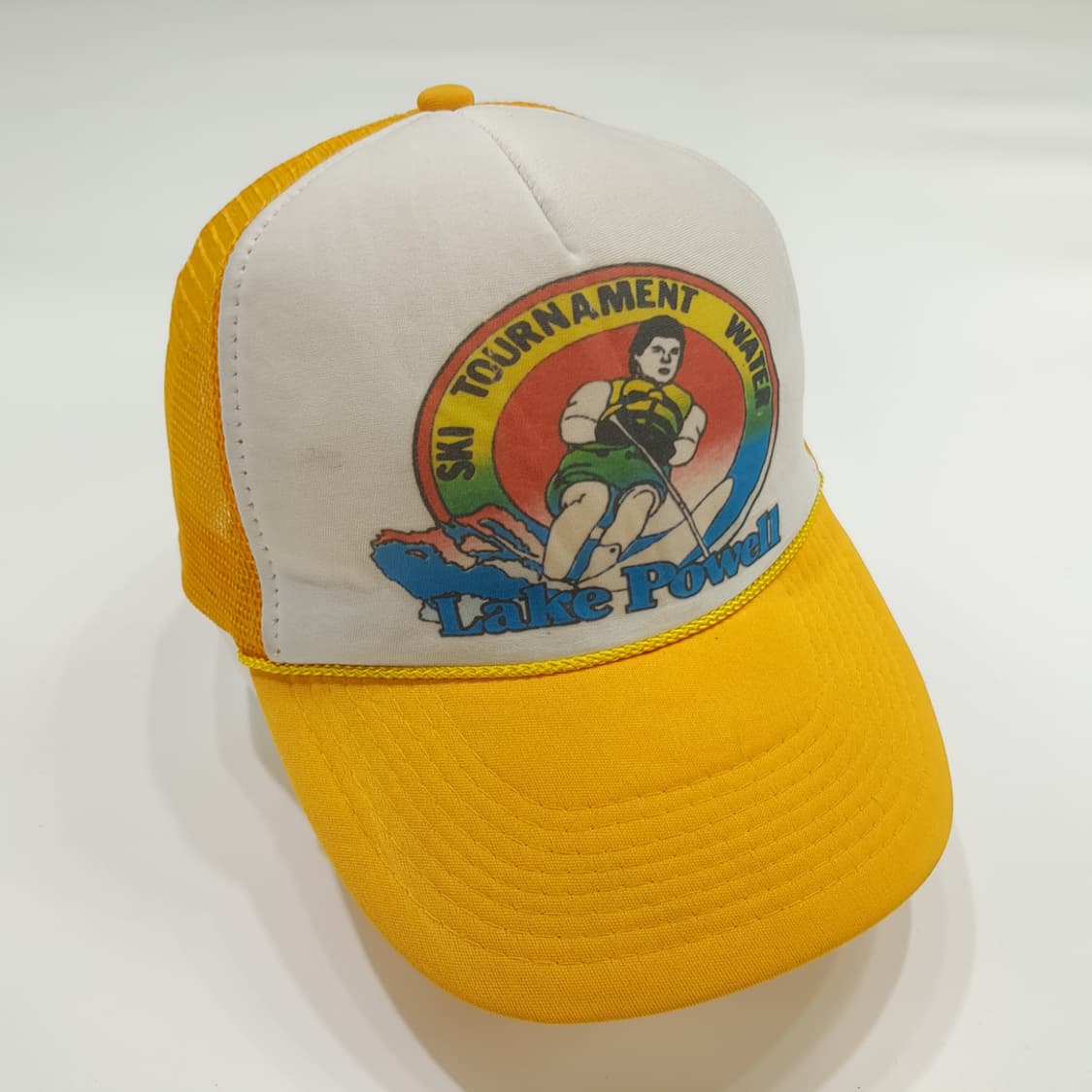 80s Lake Powell Ski 로프 메쉬 트러커캡 P1450 상품이미지2