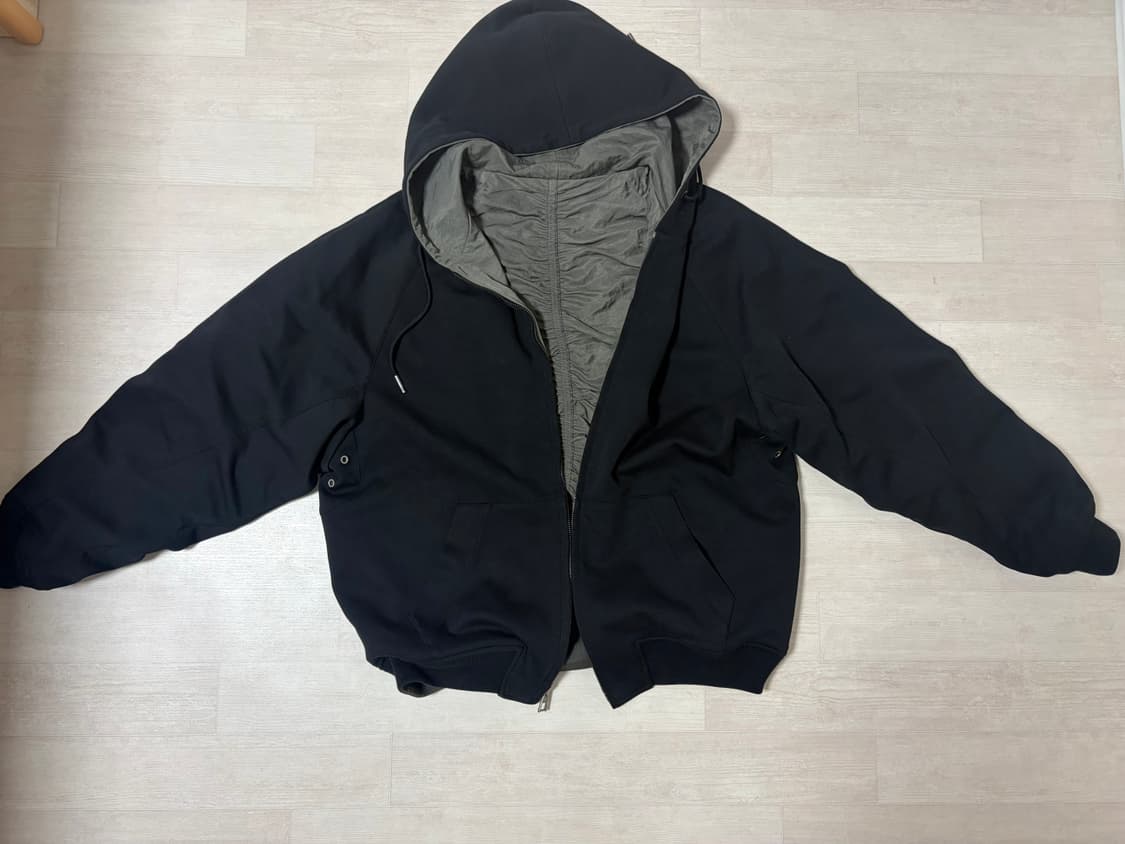 songzio 옴므 양면 후드 집업 (사이즈95) 상품이미지4