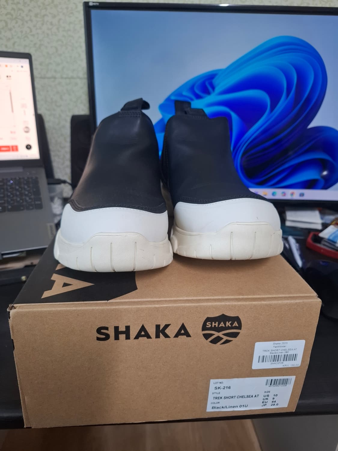 SHAKA 샤카 Trek Short 첼시 부츠 280 블랙 상품이미지1