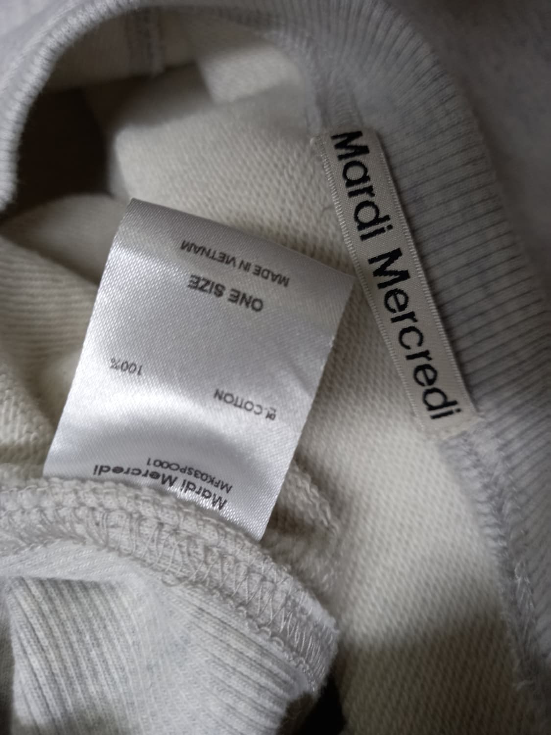 마르디메크르디 춘추동 루즈박시핏 맨투맨 F 44-77 상품이미지7