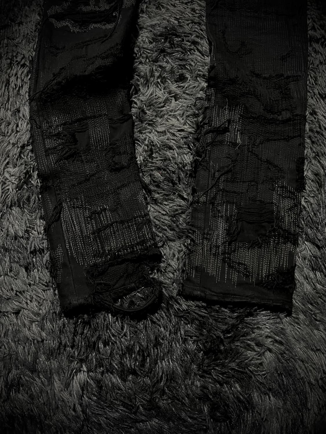 UNDERCOVER 85데님 블랙 스키니진 상품이미지8