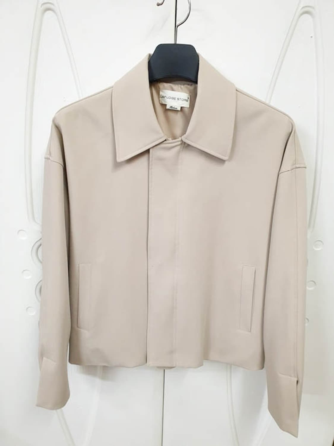 라퍼지스토어 남성 오버핏 크롭 블루종 M 상품이미지1