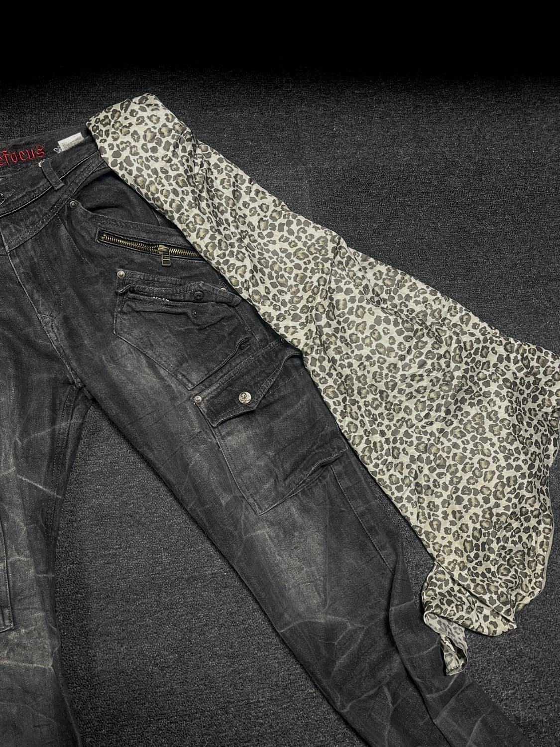 Silky Punk leopard scarf  상품이미지1