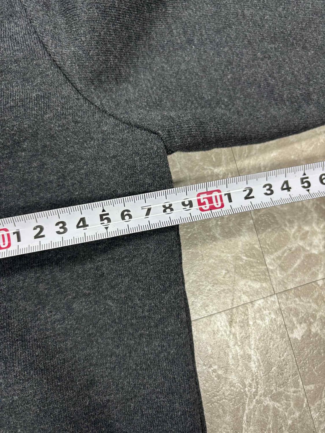 Jeep 지프 그레이 스웻 후드집업 희귀져지(S) 상품이미지6