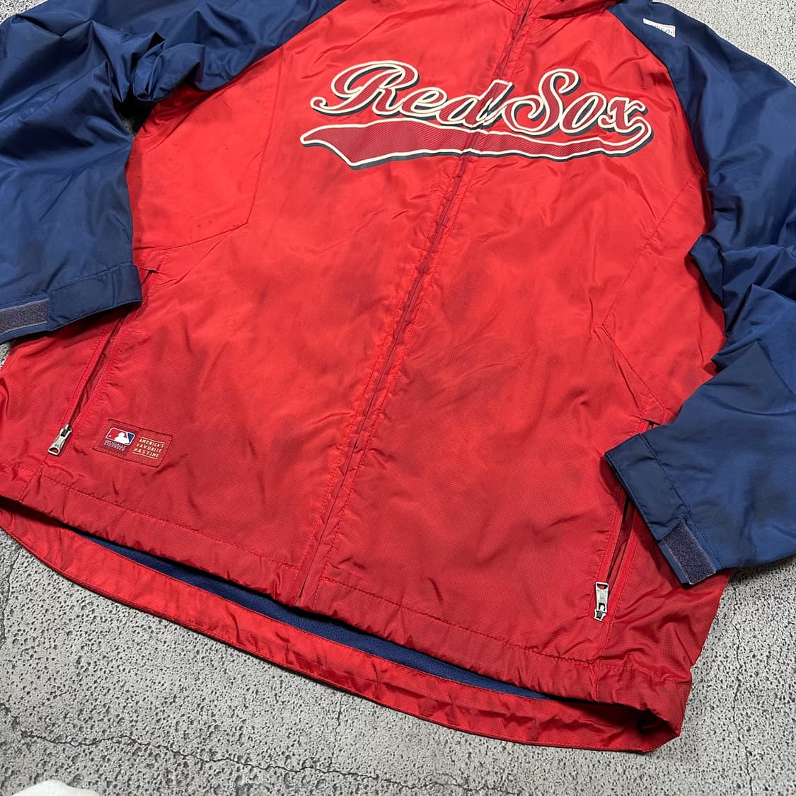 ✨ (바배) MLB 보스턴 레드삭스 야구 바람막이 자켓 상품이미지5