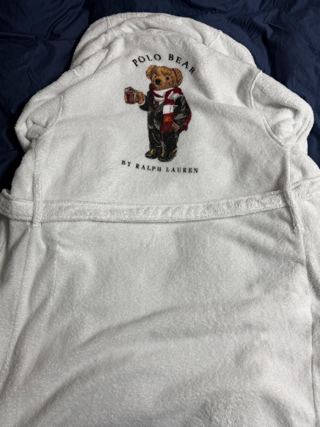 (L/XL) 폴로 랄프로렌 코코아 베어 코튼 목욕 샤워 가운 상품이미지2