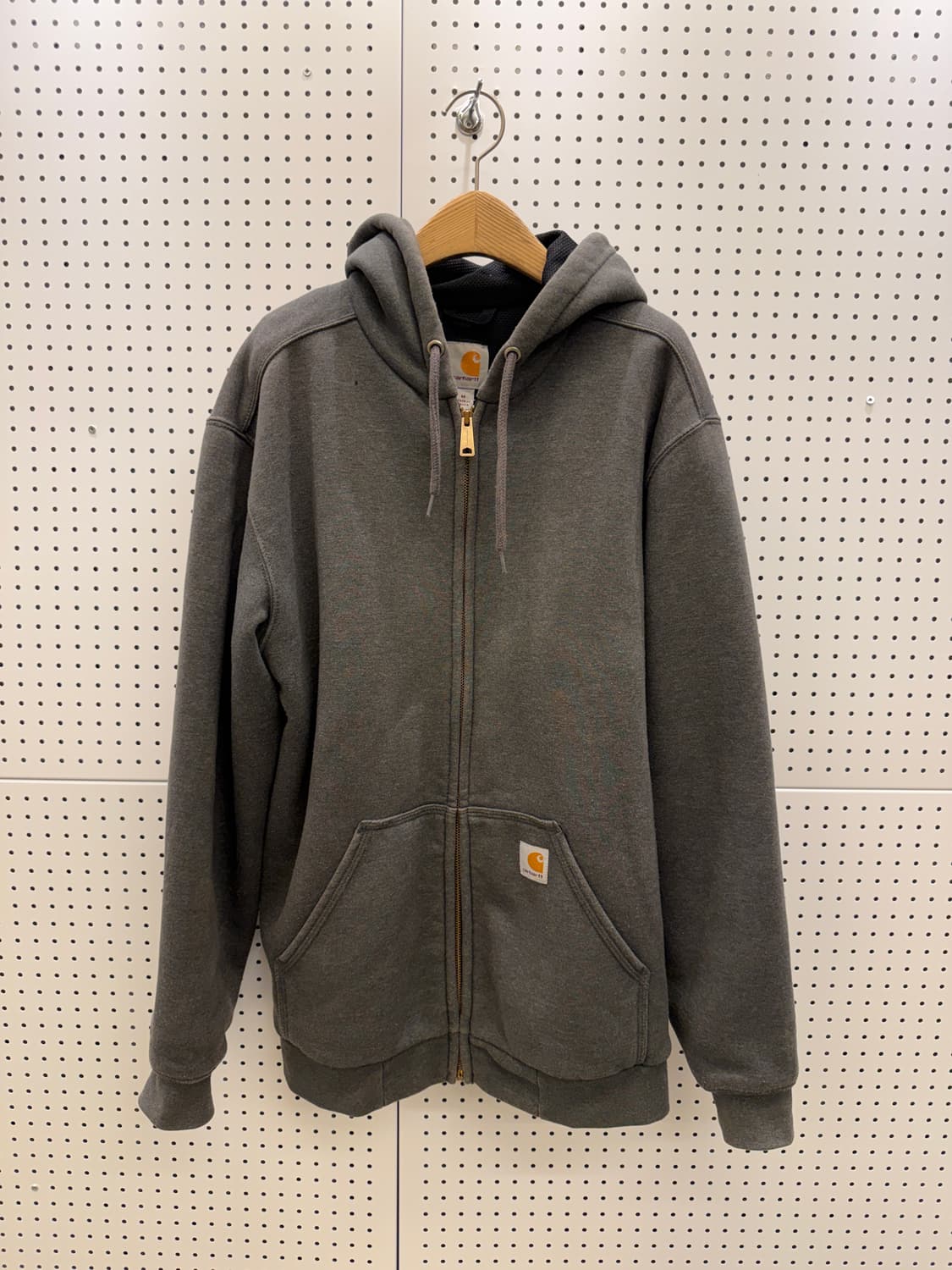 칼하트 집업 후드 워크 후디 차콜 U999 상품이미지2