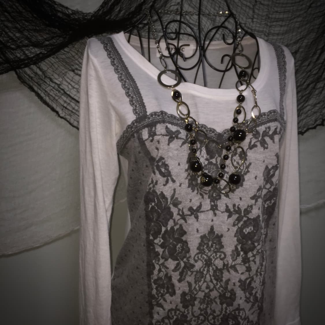 mystic corset lace detail T 상품이미지3