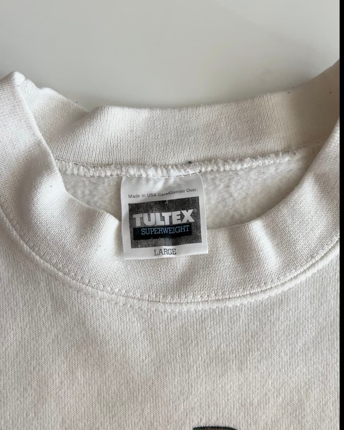 빈티지 USA TULTEX 위스콘신 배저스 스웻셔츠 L 상품이미지3