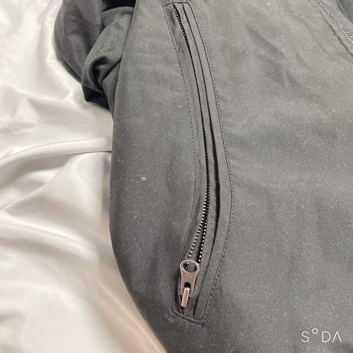 산산기어 봄버자켓 블랙 1 상품이미지9