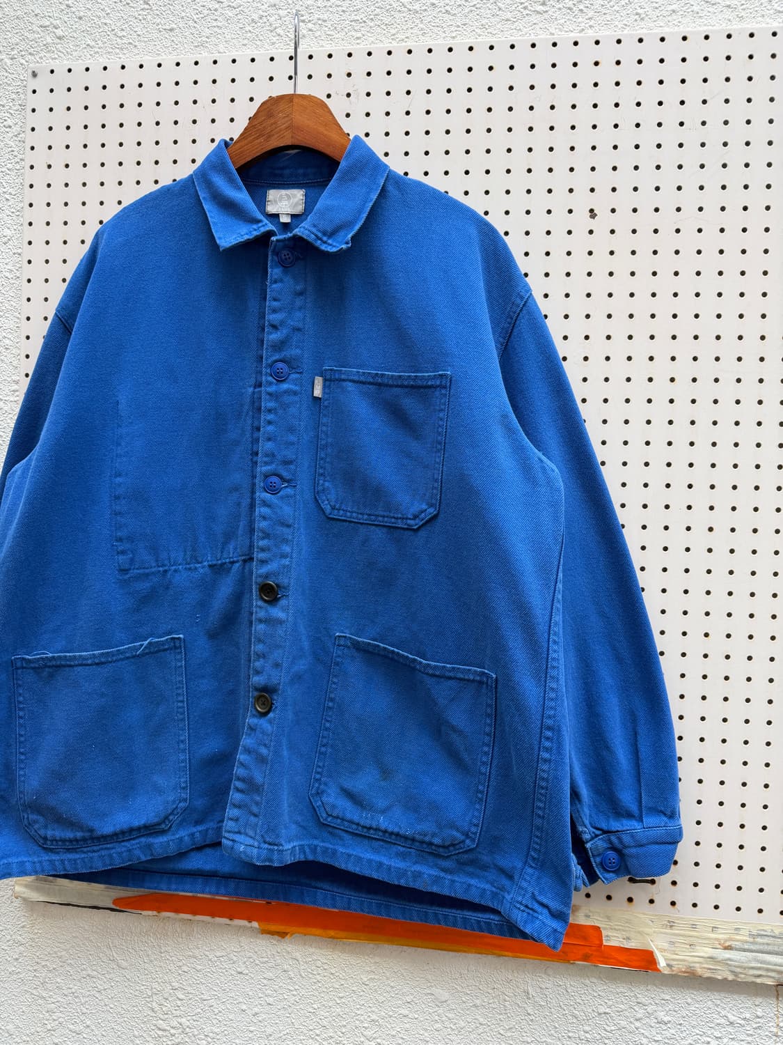 WASHED OLD VINTAGE LMA FRENCH 프렌치워크자켓 상품이미지6