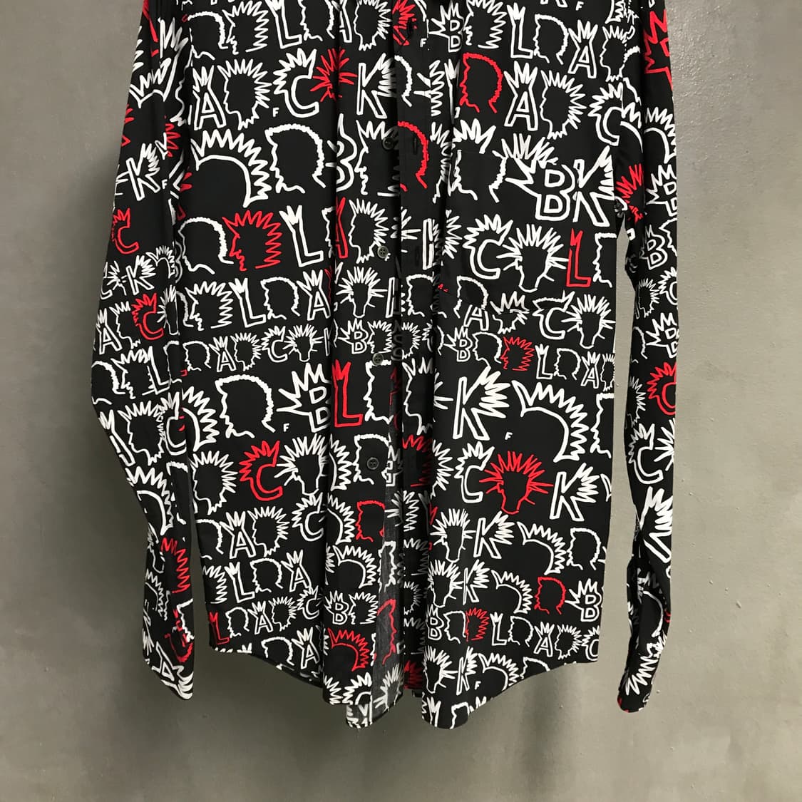 꼼데가르송 블랙 셔츠 L 상품이미지3