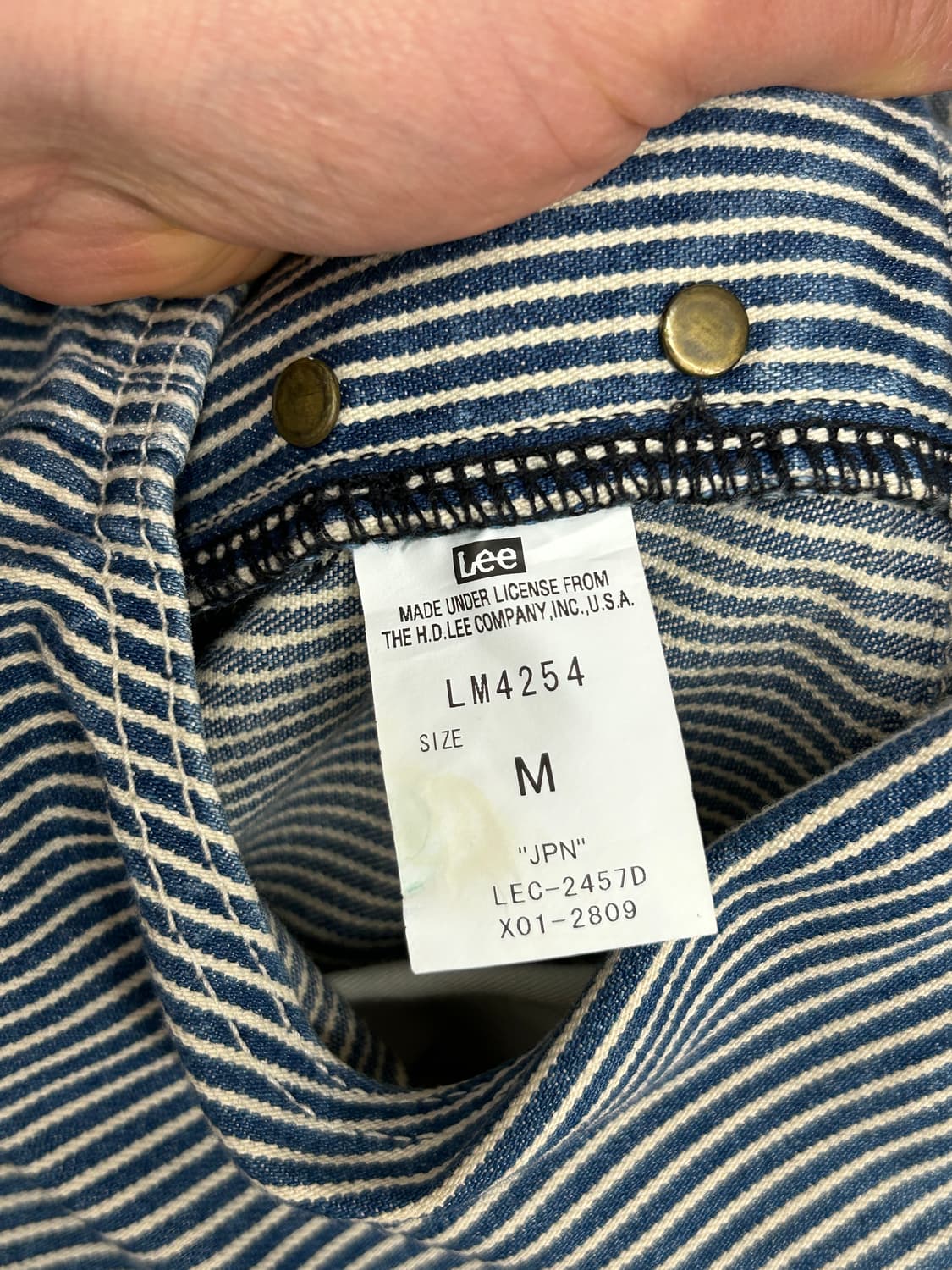 Lee 리 히코리 오버롤 상품이미지7