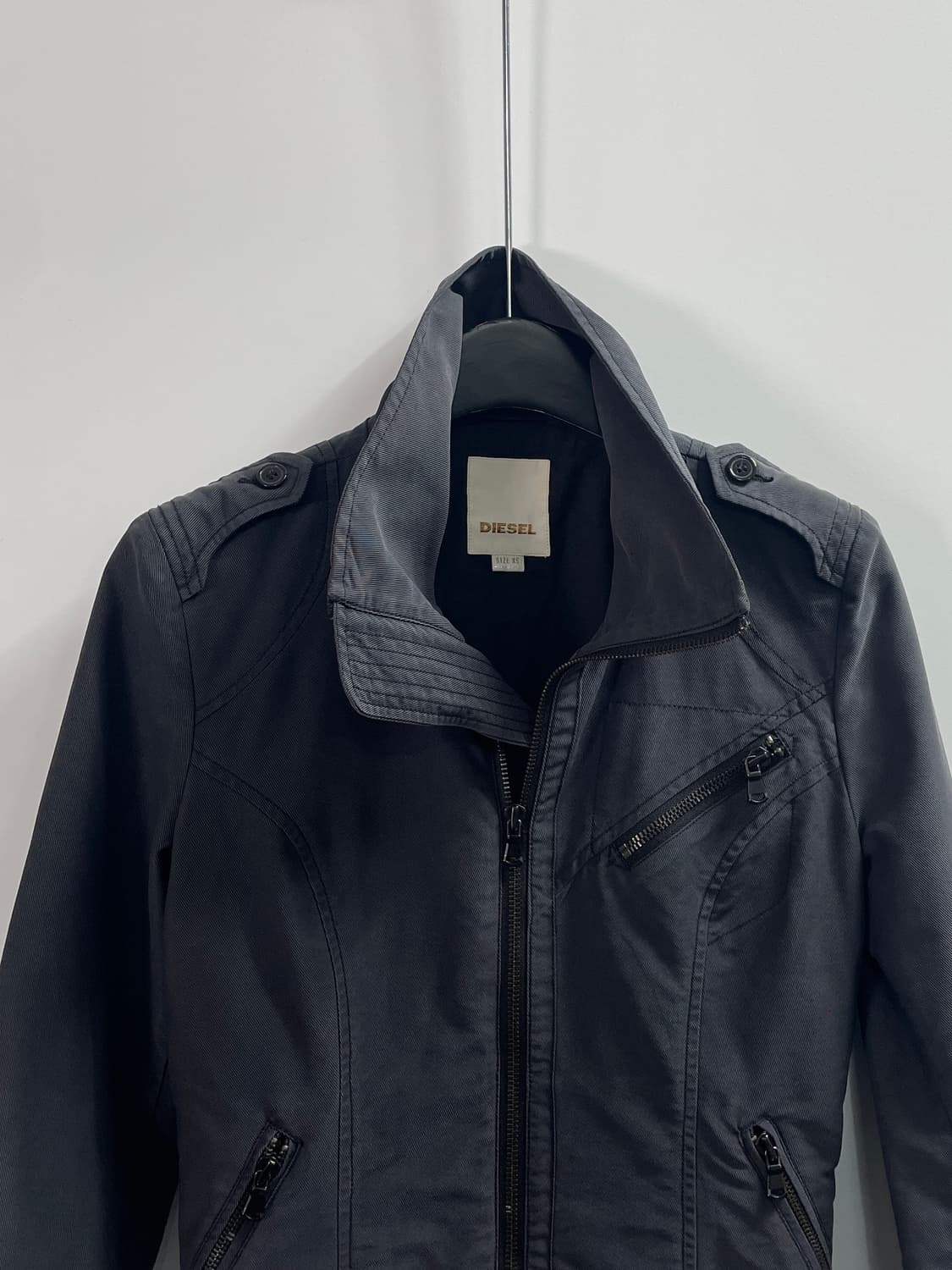 디젤 우먼스 하이넥 집업자켓 (on.173)   상품이미지2