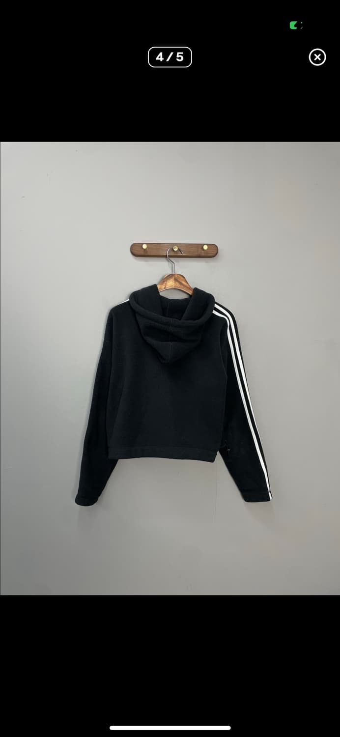 아디다스 플리스 크롭 풀집업 A3182 상품이미지4