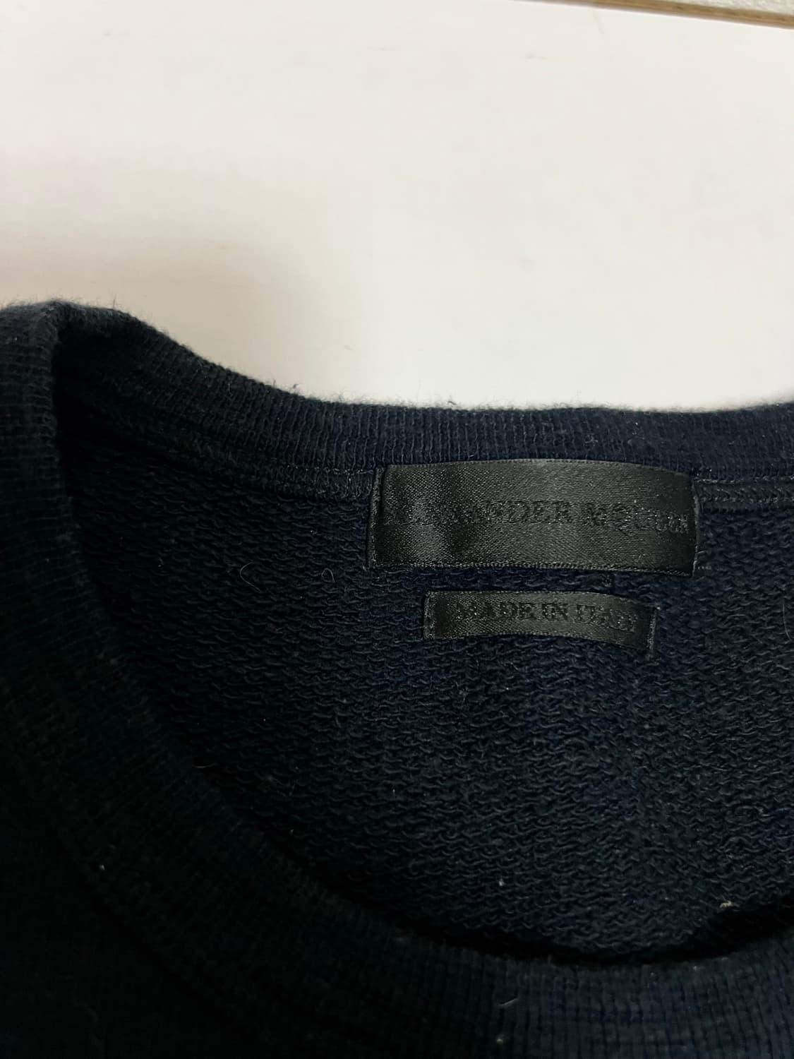 SS21 Alexander McQeen 풀자수 맨투맨 상품이미지6
