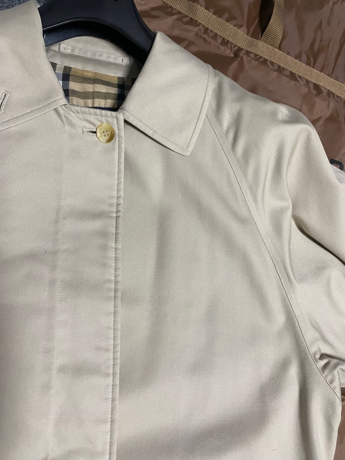 [가을옷정리중] 노바체크 버버리 트렌치코트 급처 상품이미지9