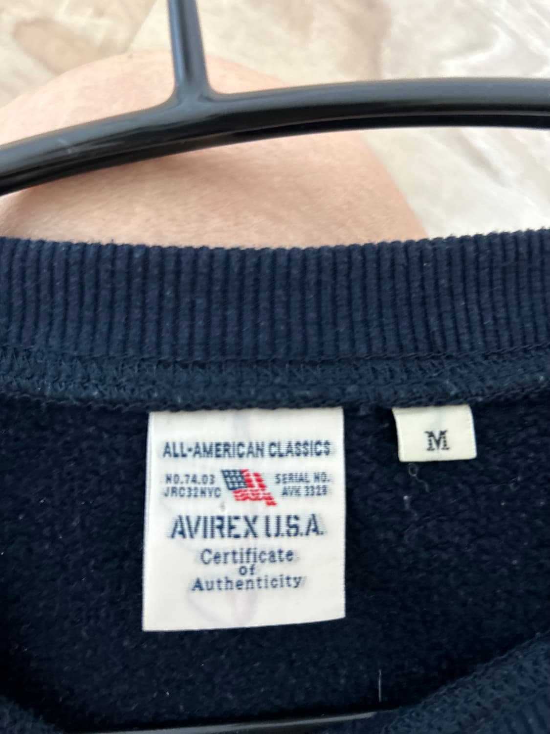 아비렉스 맨투맨 상품이미지3