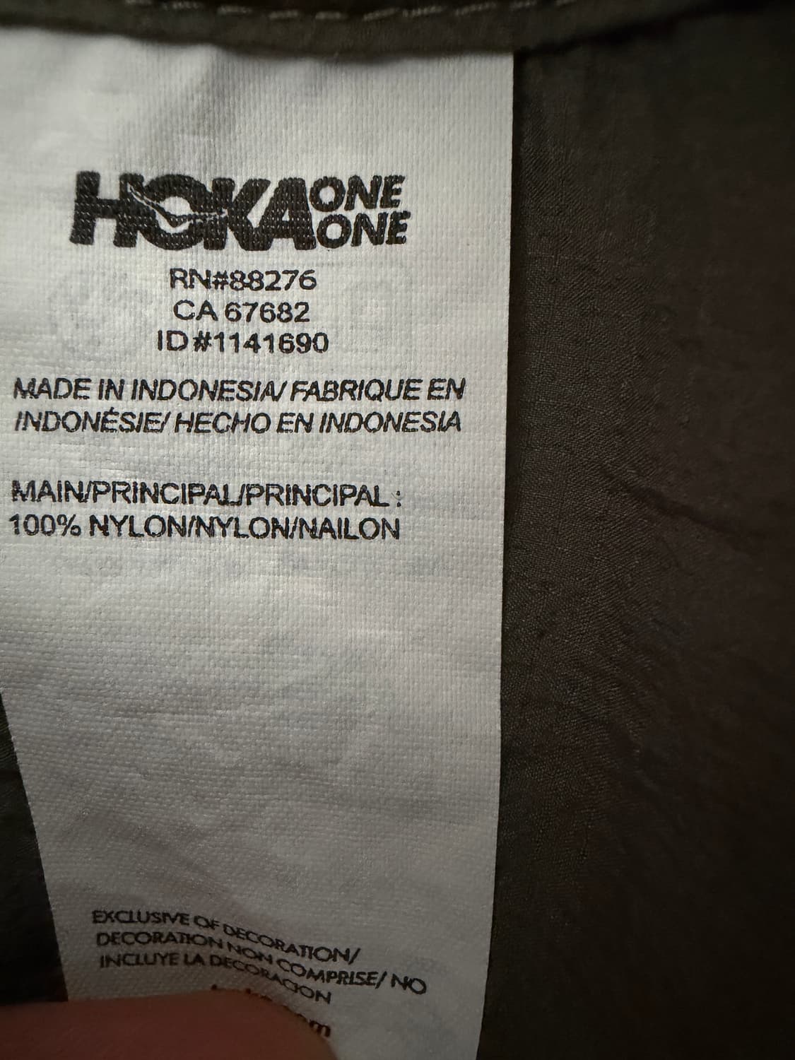 호카 스카이플로우 자켓 L 사이즈 상품이미지10