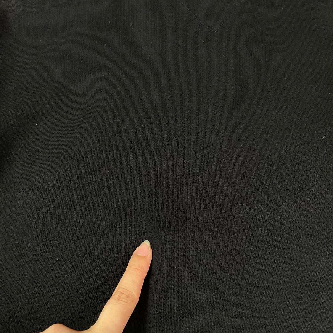 타미힐피거 블랙 미니로고 기모 후드 집업 M 상품이미지9