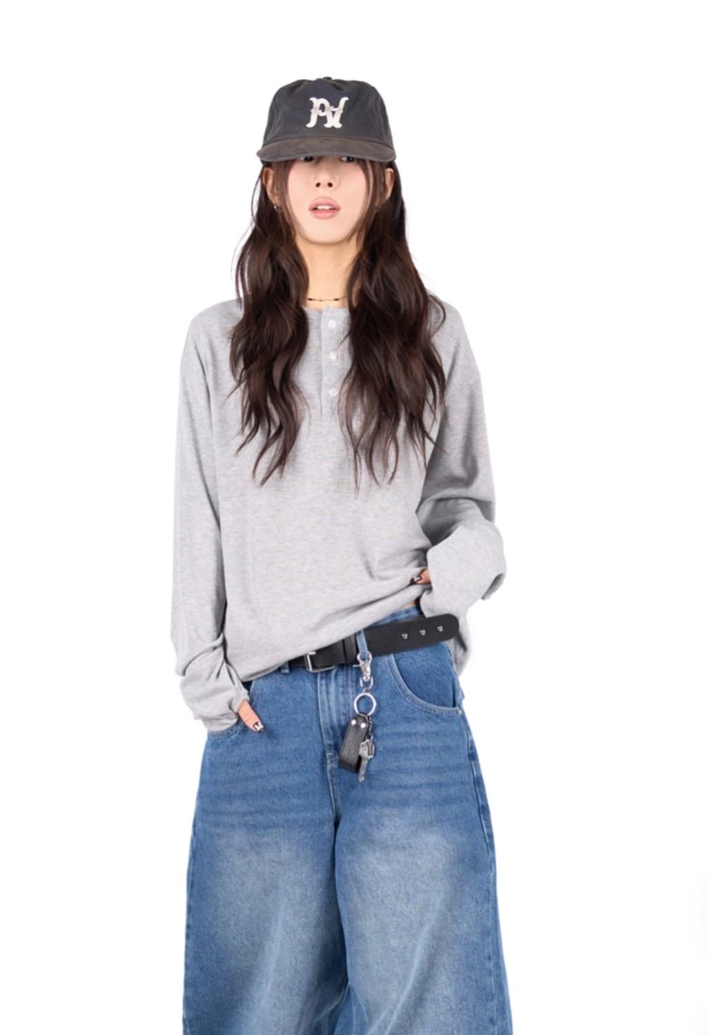 릿킴 헨리넥 롱슬리브 상품이미지1