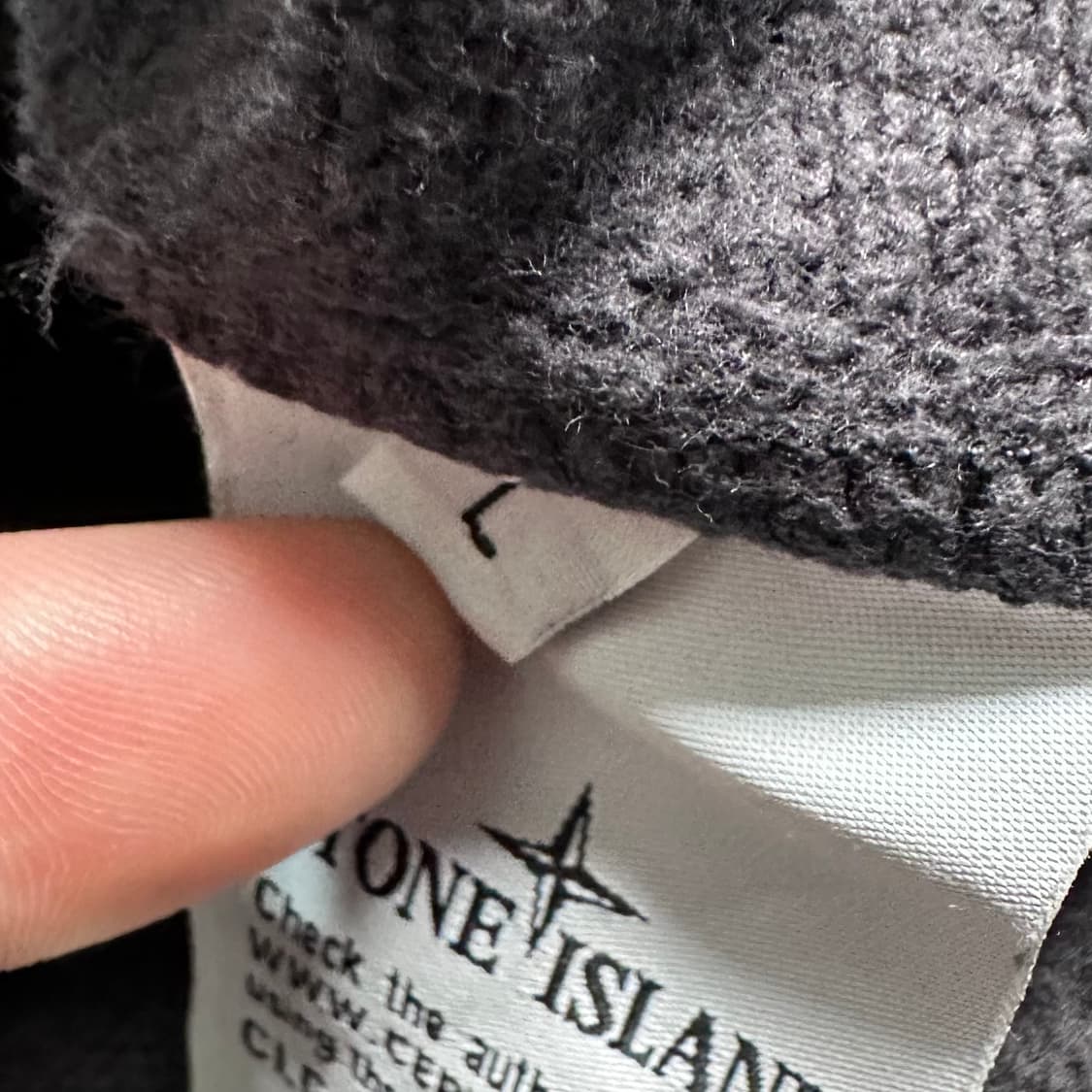 스톤아일랜드 기모 와펜 맨투맨 상품이미지7