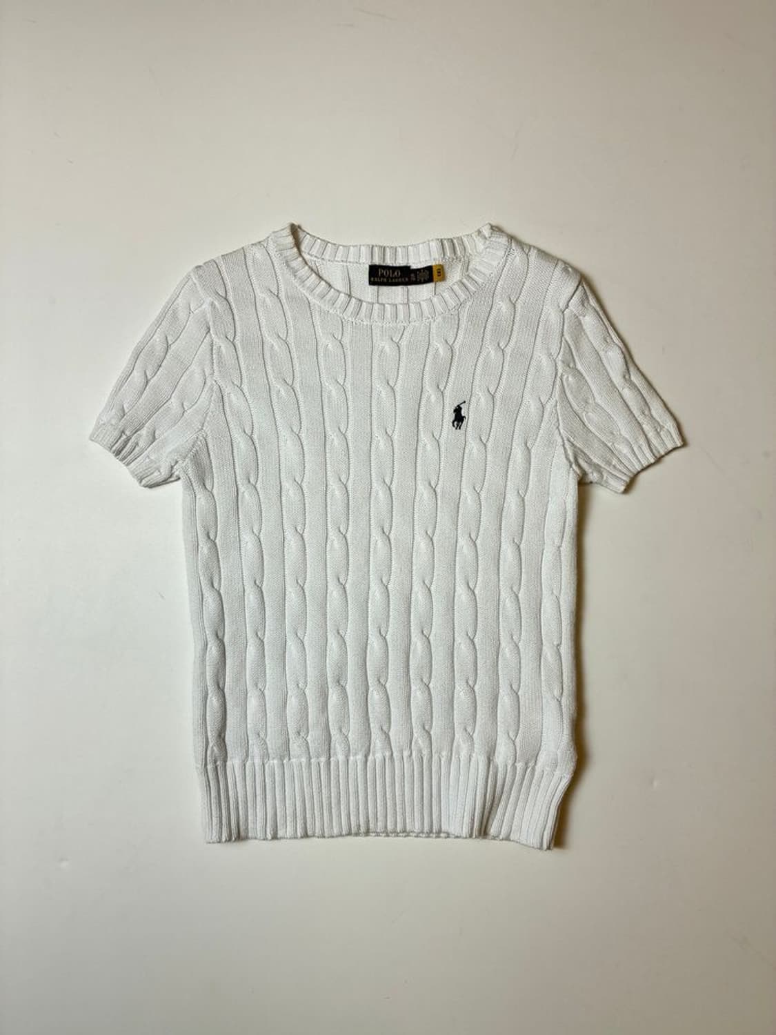 폴로 랄프로렌 큐알 신형 우먼스 반팔 니트 PN8622 상품이미지1