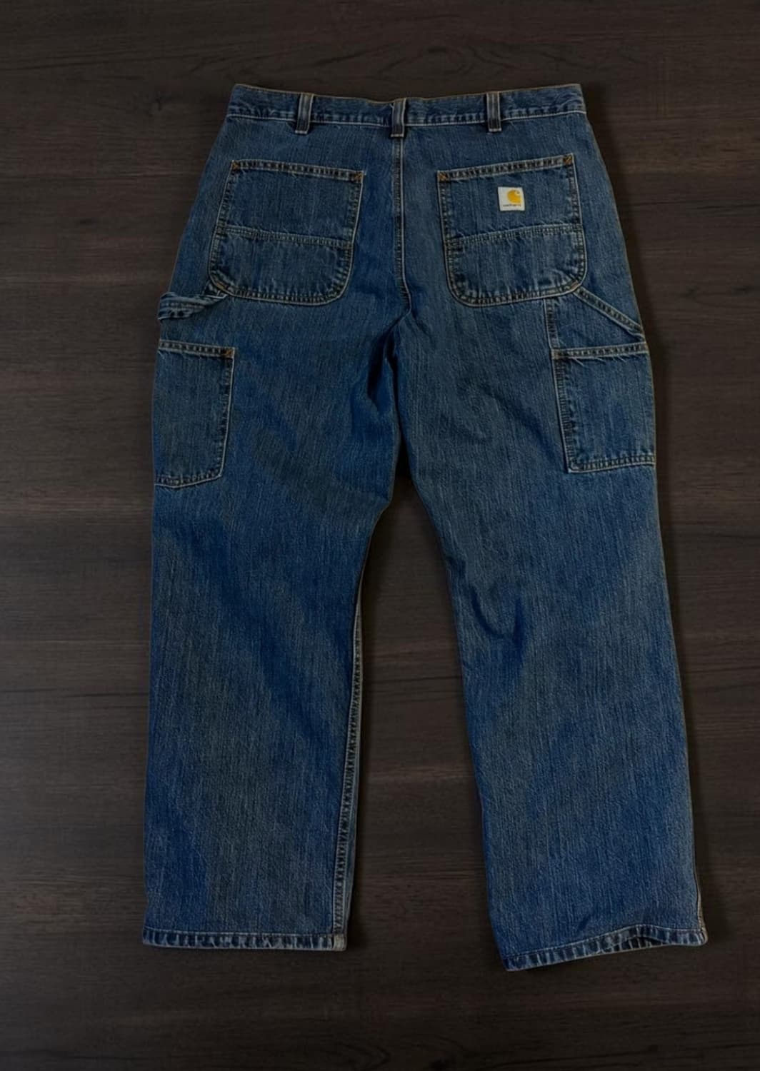 칼하트 싱글니 데님 팬츠 34×30 상품이미지2