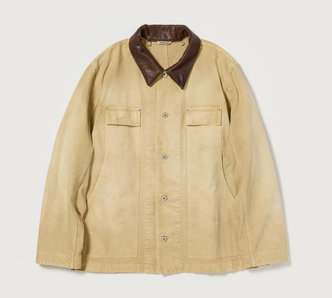 오라리 오가닉 코튼 덕 블루종 상품이미지1