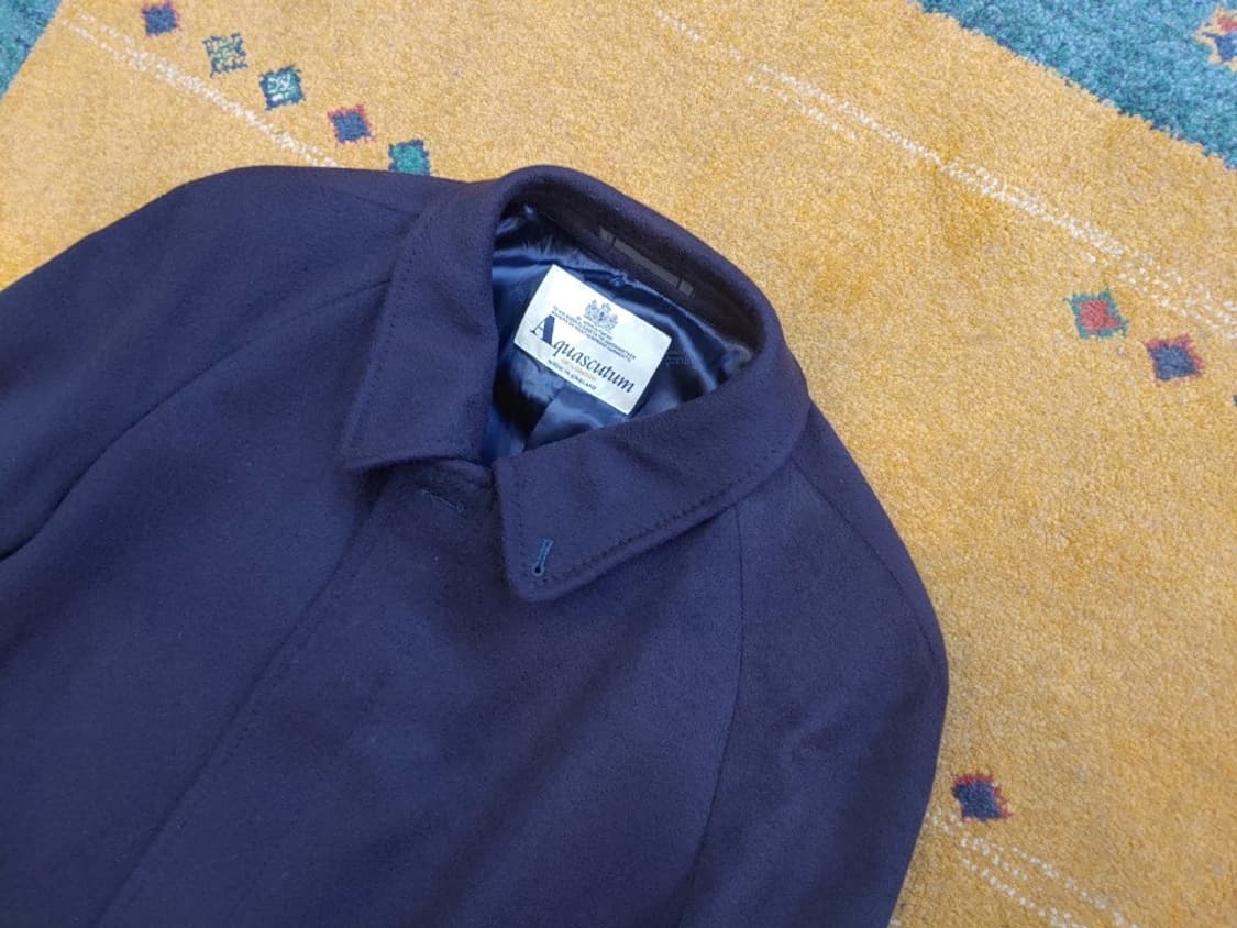 아쿠아스쿠텀 캐시미어 래글런 코트 상품이미지2