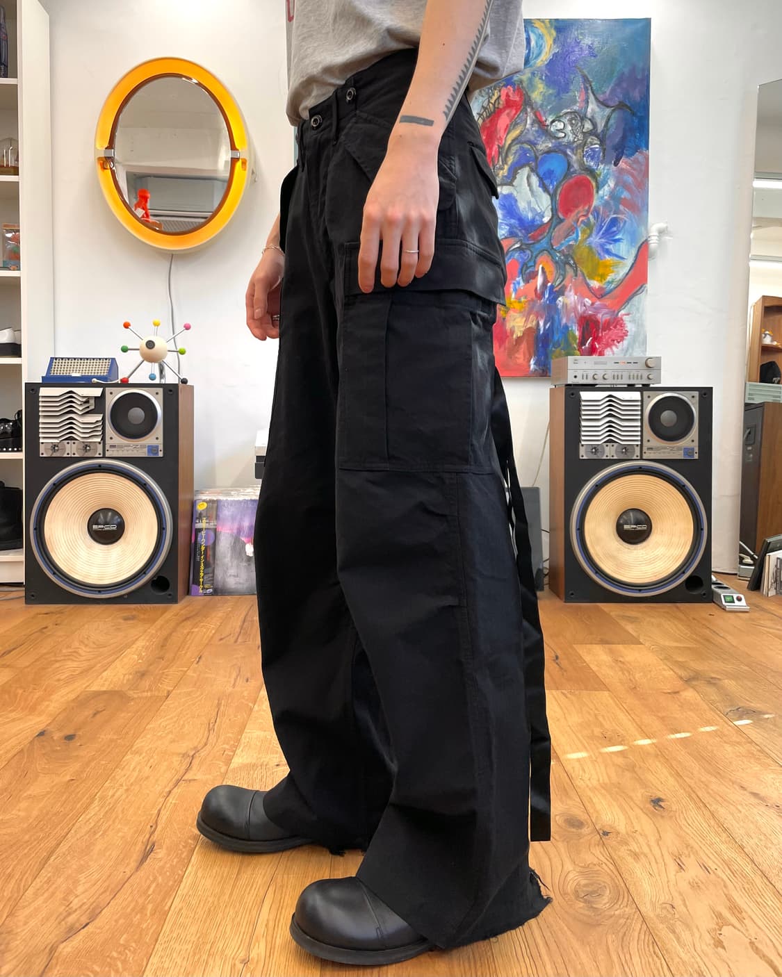 [1] 어태치먼트 울 코튼 카고 팬츠 상품이미지1