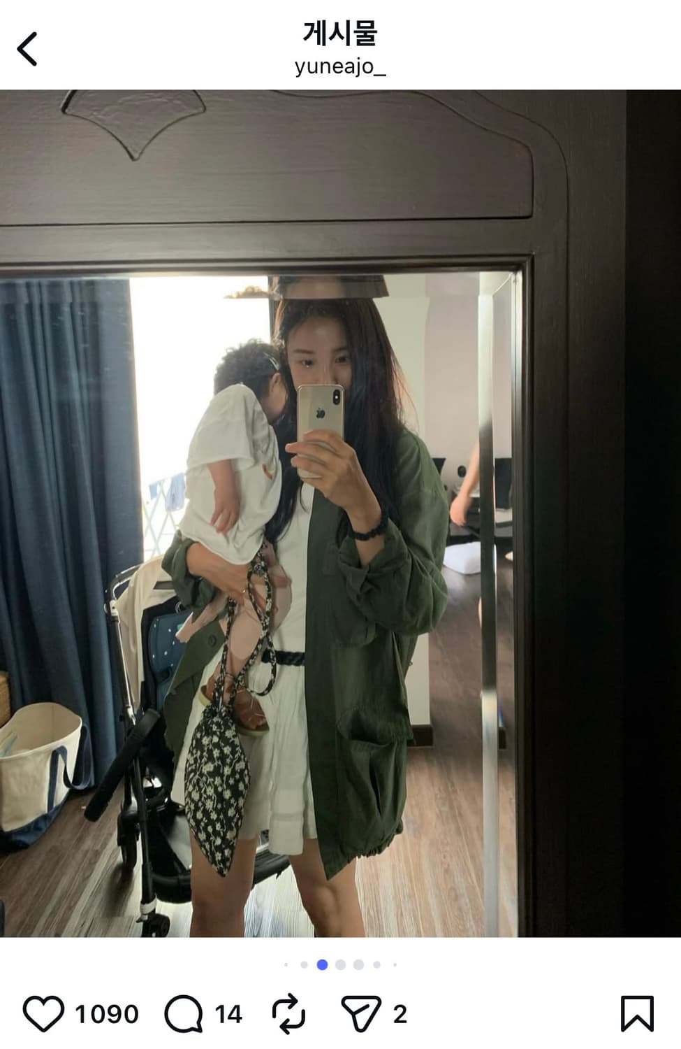 더바넷 Besque 린넨 화이트 스커트 상품이미지3