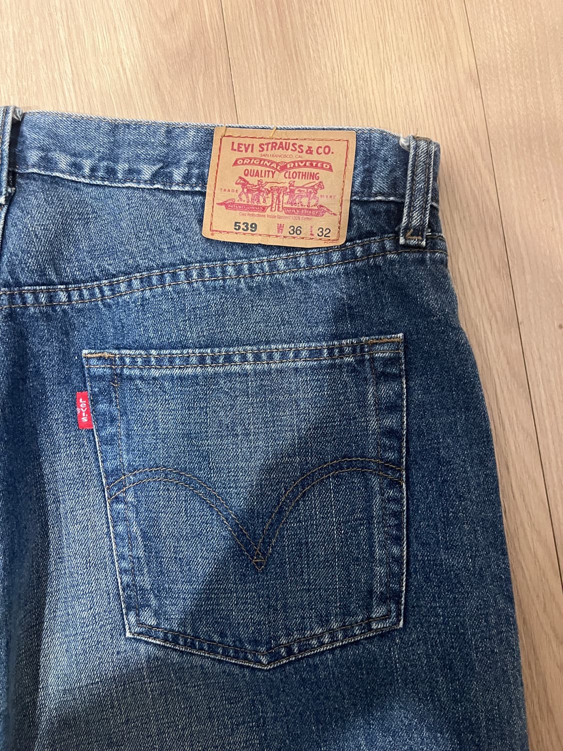 Levi’s 리바이스 539 데님 팬츠 (36x32) 상품이미지7